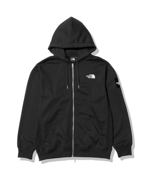 スウェット・パーカー SQUARE LOGO FULL ZIP (スクエアロゴフルジップ