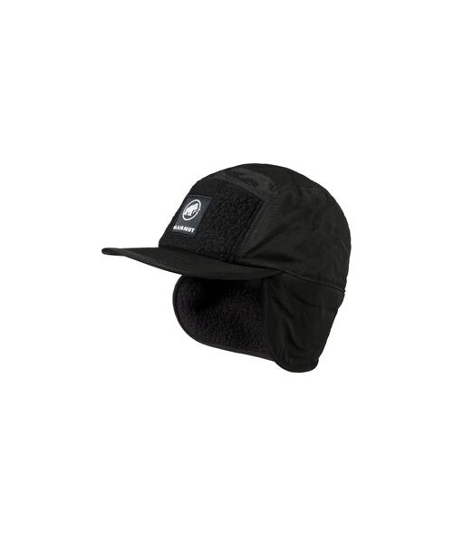 [}C]̑EFAANZT[ FLEECE CAP/}[giMAMMUTj BLACK