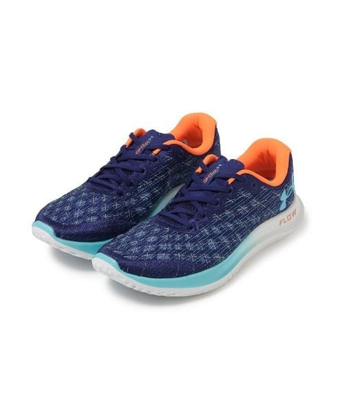 [}C]ʃi[ UA FLOW VELOCITI WIND 2/A_[A[}[iUNDER ARMOUR j Sonar Blue ^ Orange