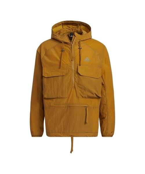 adidasシティエスケープ ルーズフィット ハーフジップ アノラック ジャケット シティエスケープ ルーズフィット リップストップ