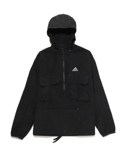 adidasシティエスケープ ルーズフィット ハーフジップ アノラック ジャケット シティエスケープ ルーズフィット リップストップ
