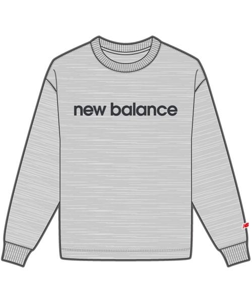 Tシャツ リニアロゴ ルーズフィットロングスリーブTシャツ | ニューバランス(new balance) | マルイウェブチャネル