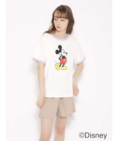 Tシャツ コットン天竺ミッキーマウス／TシャツLADEIS | サニデイズ