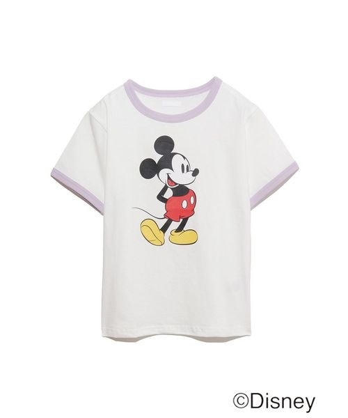 Tシャツ コットン天竺 ミッキーマウス／Tシャツ JUNIOR | サニ