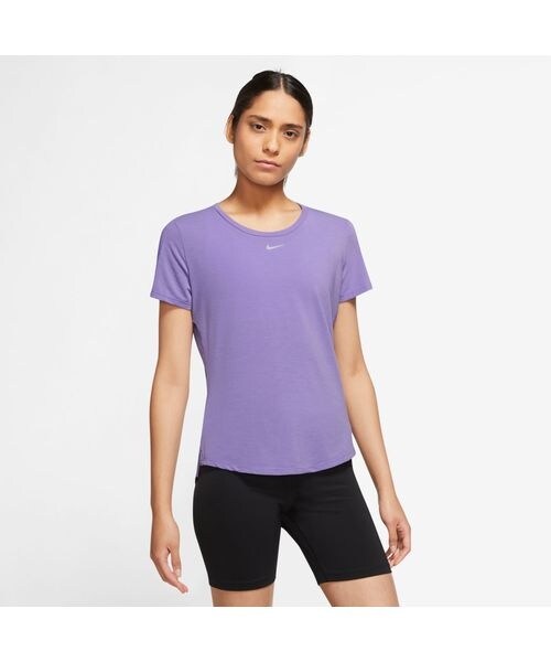「NIKEアパレル」AS W NK ONE FITTED DF SS T レディース NIKE 「NIKEアパレル」AS W NK ONE FITTED DF SS T レディース