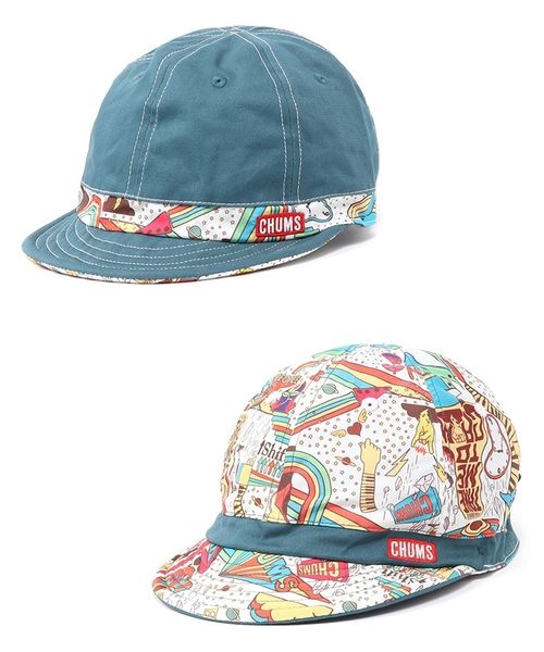 その他ウェアアクセサリー REVERSIBLE PRINT CAP (リバーシブル