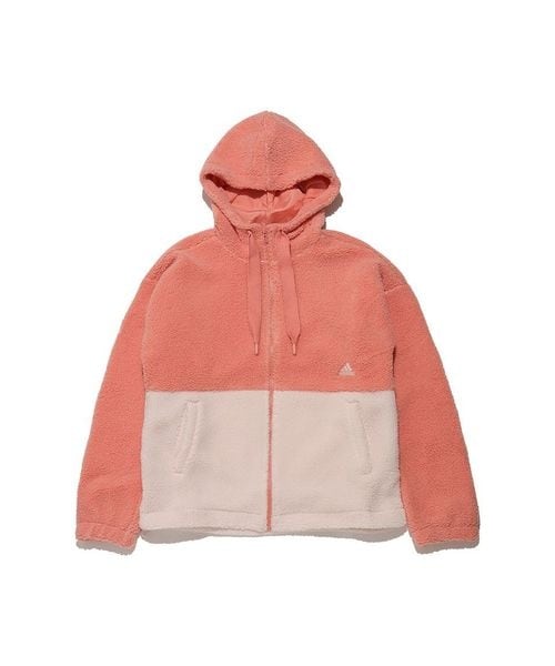 フリース・ニット W MH CB ボアジャケット | アディダス(adidas