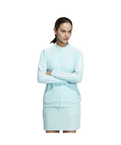 adidas golf✨スリーストライプス 長袖フルジップジャケット セール】スリーストライプス 長袖フルジップジャケット【adidas