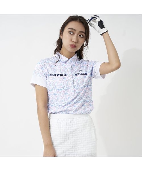 シャツ・ポロシャツ FILA GOLF ハンソデ シャツ ガラ | フィラ(FILA