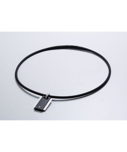 ネックレス EX NECK SQUARE BK／SL 50 | ファイテン(phiten) | マルイ