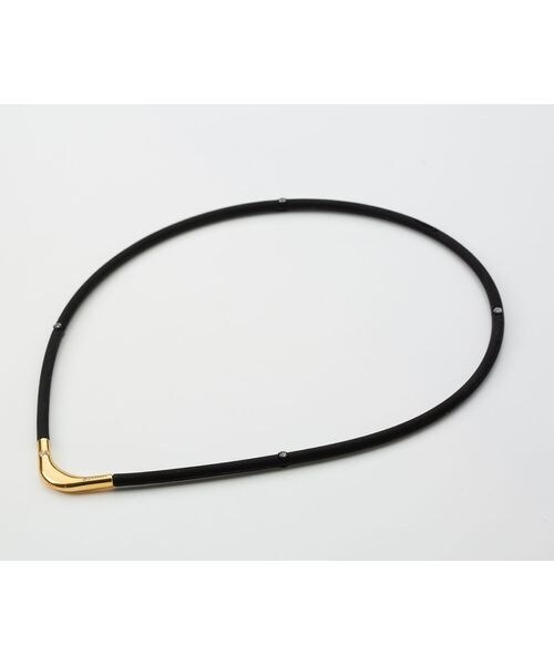 [}C]lbNX JIKI NECK S2 BK^GD 45/t@Ceiphitenj BLK