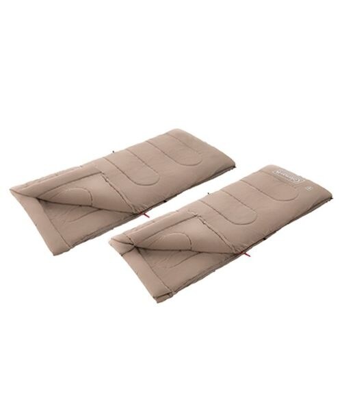 封筒型寝袋 ファミリー2 IN 1／C5 (グレージュ) | コールマン