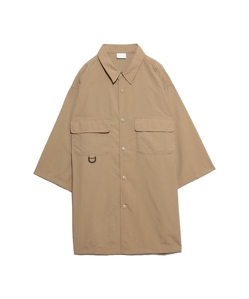 半袖シャツ タスランナイロン オーバーサイズシャツ MENS | サニデイズ