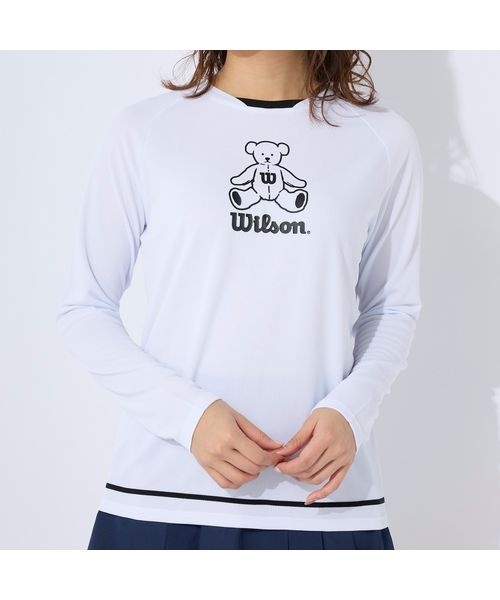 Tシャツ ＷＩＬＳＯＮＬラグランロンＴ | ウィルソン(wilson