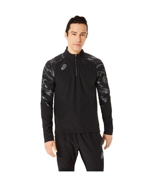 ウインドブレーカー ウインドバリアハーフジップトップ | アシックス