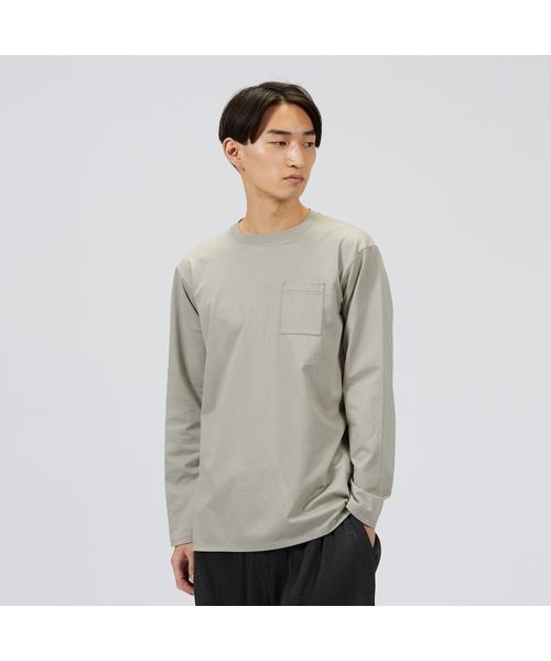 長袖シャツ HIGH GAUGE POCKET L／S TEE(ハイゲージポケットロング