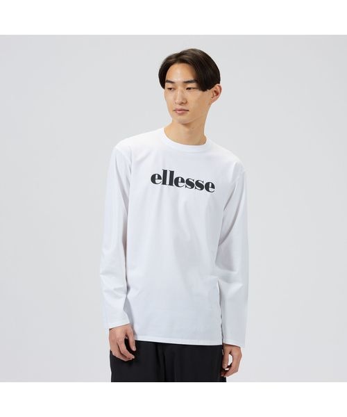 ellesse エレッセ テニスウェア 長袖Tシャツ ロングスリーブバック