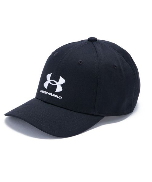 [}C]Lbv UA SPORTSTYLE LOCKUP ADJUSTABLE CAP/A_[A[}[iUNDER ARMOUR j Black ^ ^ White