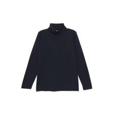 Tシャツ コットンタッチ天竺 ハイネック長袖Tシャツ LADIES