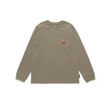長袖Tシャツ（ロンT） ジュニア ヘビーコットンロングTシャツ（ポケット刺繍）