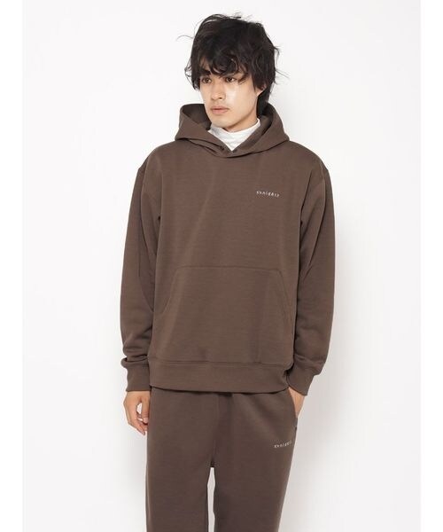 ERL／イーアールエル／SWIRL FLEECE HOODIE JERSY／パーカー