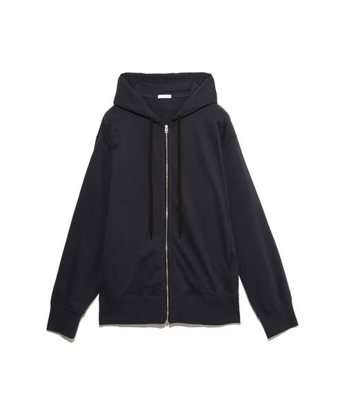 スウェット・パーカー コットンミニ裏毛 ジップフーディ LADIES