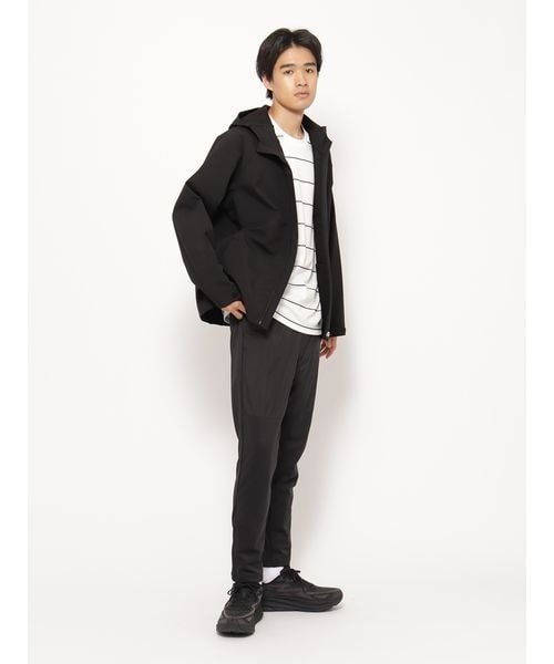 ジャケット トリコットボンディング防風フーディジャケット UNISEX