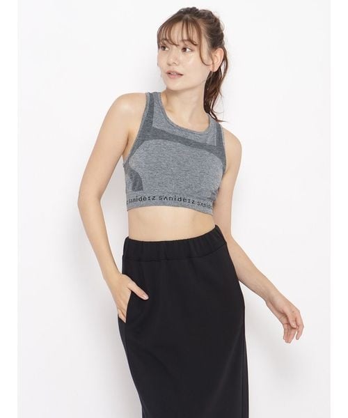 スポーツブラ adidas グンゼ アディダス スポーツブラ ハーフトップ 女の子