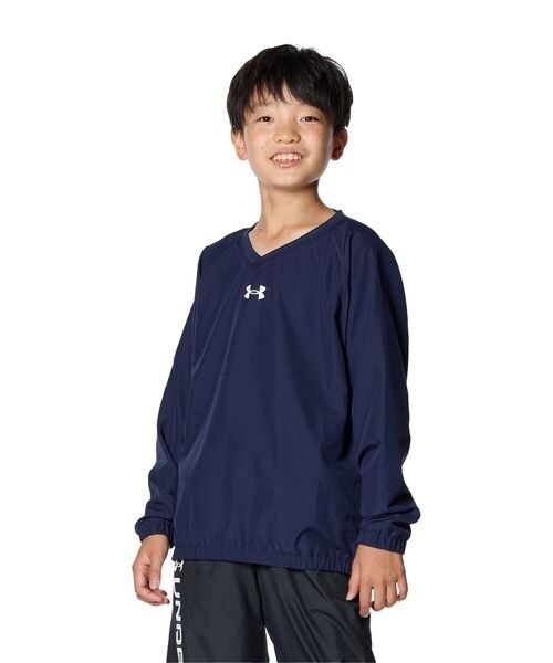 [}C]EChu[J[ UA V NECK JACKET Y/A_[A[}[iUNDER ARMOUR j Midnight Navy ^ ^