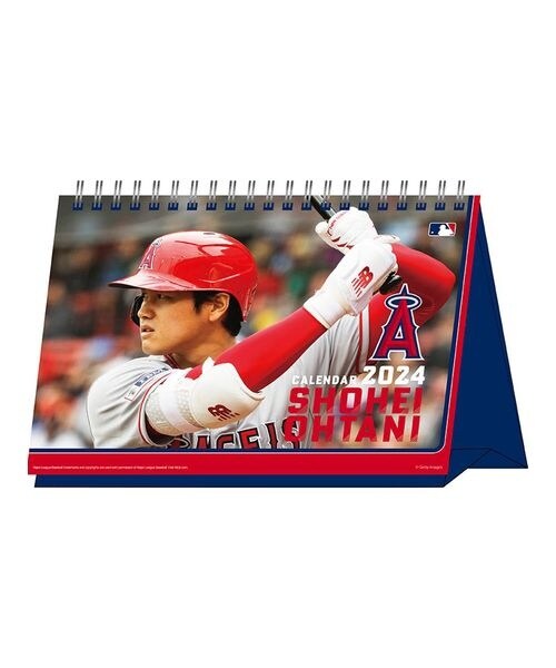 その他野球ライセンスグッズ 大谷翔平 2024年卓上カレンダー