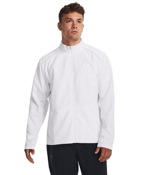[}C]EChu[J[ LAUNCH JACKET/A_[A[}[iUNDER ARMOUR j White ^ Steel ^ Refl
