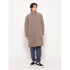 ジャケット タスランナイロン 中綿ロングコート UNISEX