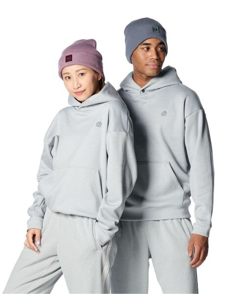 [}C]XEFbg CURRY GREATEST HOODIE/A_[A[}[iUNDER ARMOUR j Mod Gray Full Heathe