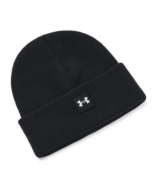 [}C]̑EFAANZT[ UA Halftime Beanie/A_[A[}[iUNDER ARMOUR j Black ^ ^ White