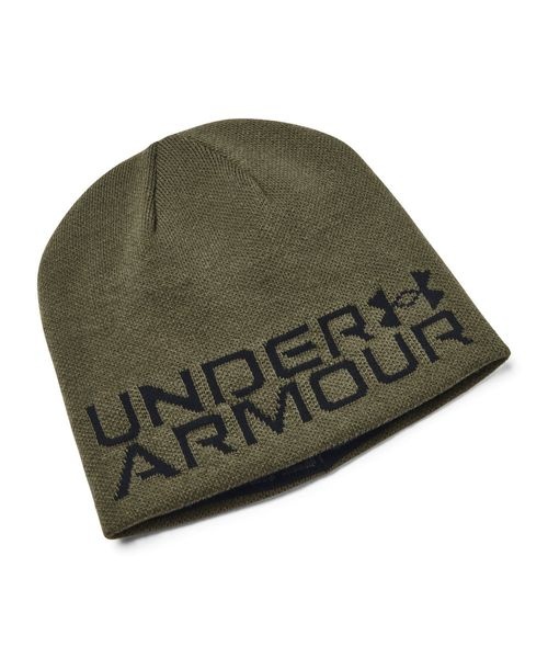 ニットキャップ UA REVERSIBLE HALFTIME BEANIE | アンダー