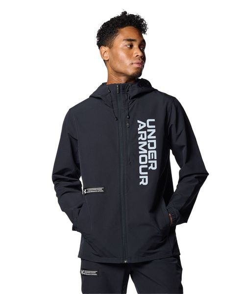 ジャケット UA BRUSHED WOVEN JACKET | アンダーアーマー(UNDER ARMOUR