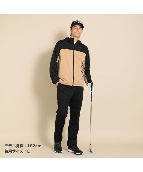 ジャケット スターストレッチフルジップブルゾンふんわり裏地付