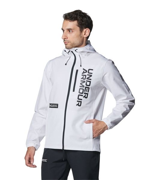 ジャケット UA BRUSHED WOVEN JACKET | アンダーアーマー(UNDER ARMOUR