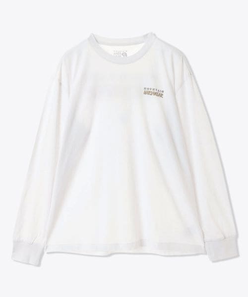 長袖Tシャツ（ロンT） ロゴランドスケープボクシィロングスリーブ