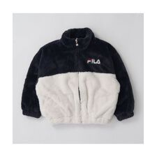 フリース・ニット FILAシャギーボア裏タフタジャケット
