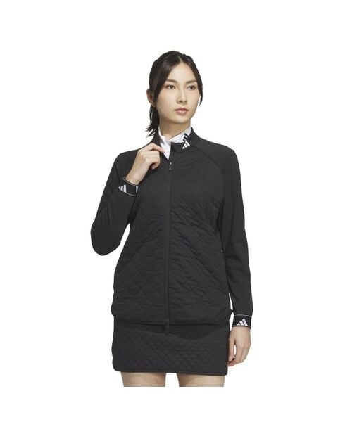 ジャケット COLD．RDY キルトレイヤード フルジップジャケット