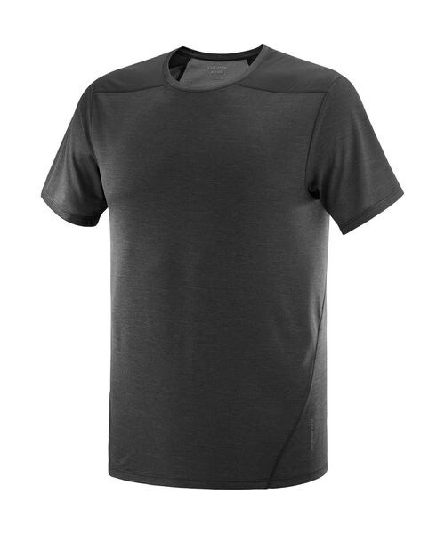 [}C]V[gX[uTVc OUTLINE SS TEE M/TiSALOMONj DEEP BLACK
