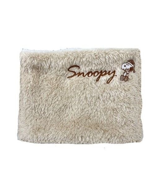 [}C]lbNEH[}[ PEANUTS COLLABORATION JR BOA NECKWARMER/̑̃uhiotherj BE