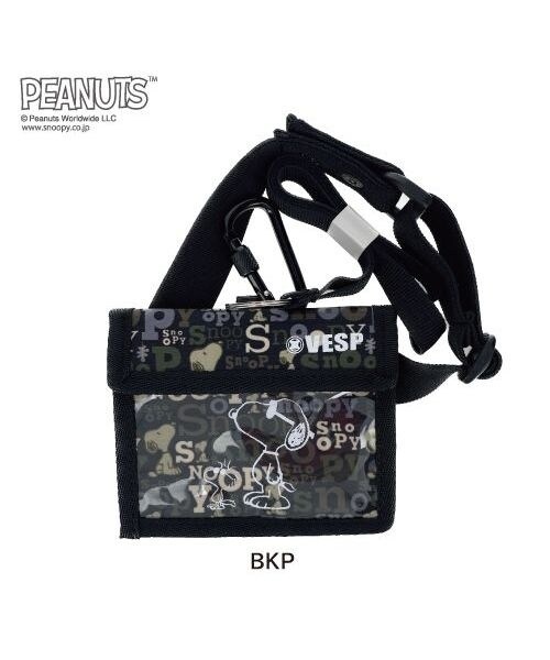 [}C]pXP[X PEANUTS COLLABORATION THREEWAY PASSCASE/̑̃uhiotherj BKP