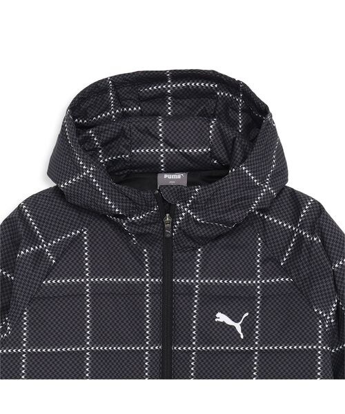 ジャケット ゴルフ ストレッチクラシカルチェックFZナカワタパーカ