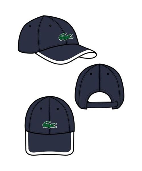 【新品未使用】ラコステ LACOSTE バイカラーバイザークロックキャップ キャップ バイカラーバイザークロックキャップ | ラコステ