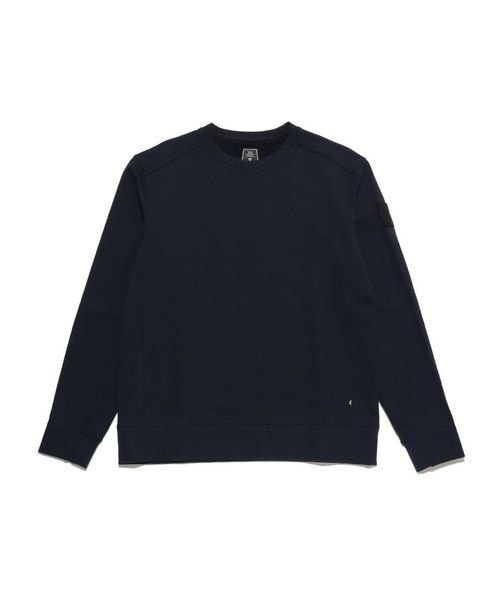[}C]V[gX[uTVc CREW NECK/IiOnj BLUE