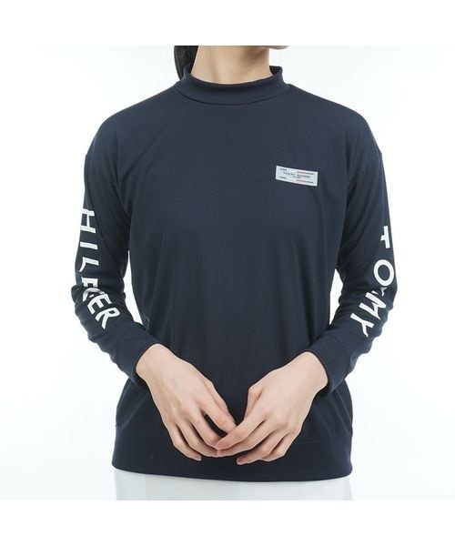 [}C]nClbN g~[ qtBK[ St fB[X bNXOX[u bNlbNVc/g~[ qtBK[ StiTOMMY HILFIGER GOLFj lCr[