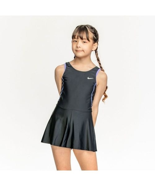 【日本限定モデル】 ナイキ 水着 SS24 ナイキ(NIKE | キュロットワンピース GIRLS パンツ