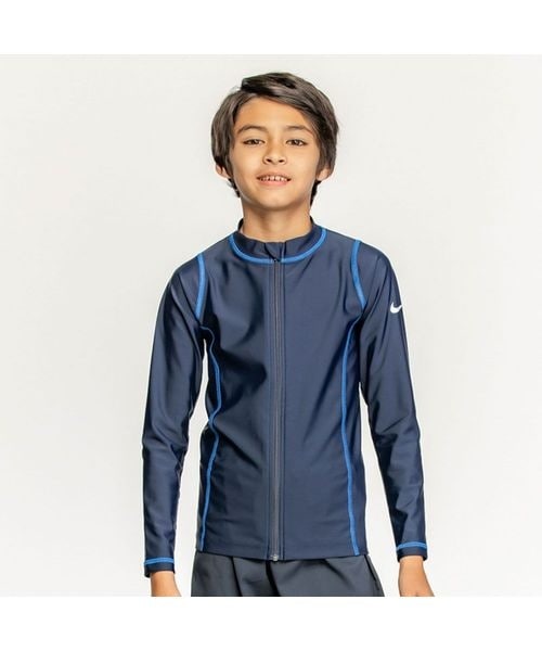 ラッシュガード ナイキ SS24 BOYS ロングスリーブ F／Z UV